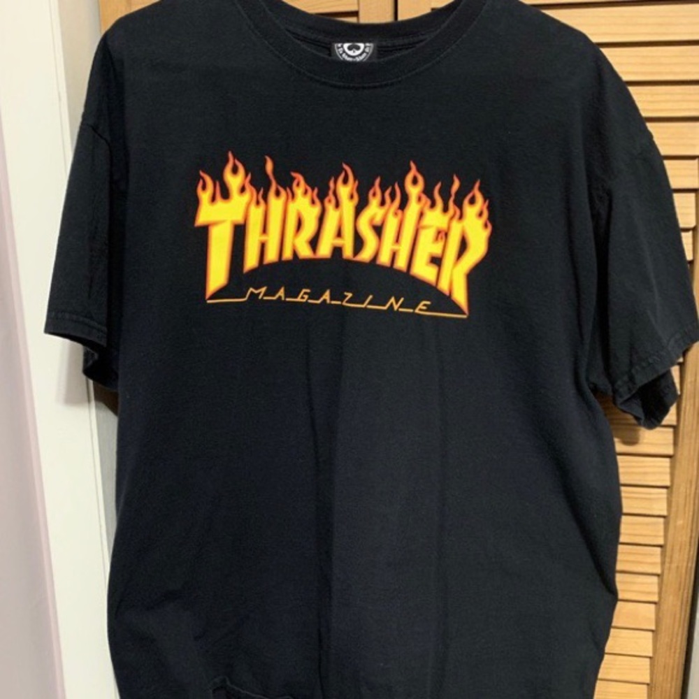 thrasher tshirt